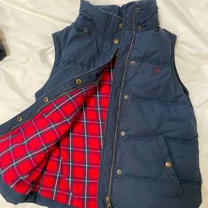 Jack wills blue British gillet vest